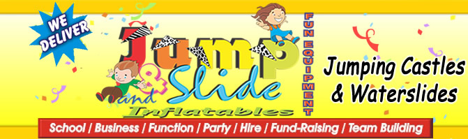 Jump and Slide inflatables hire Bloemfontein